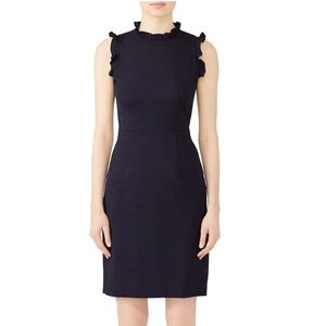 NEW Rebecca Taylor Navy Spring Ruffle Dress (with tag)
